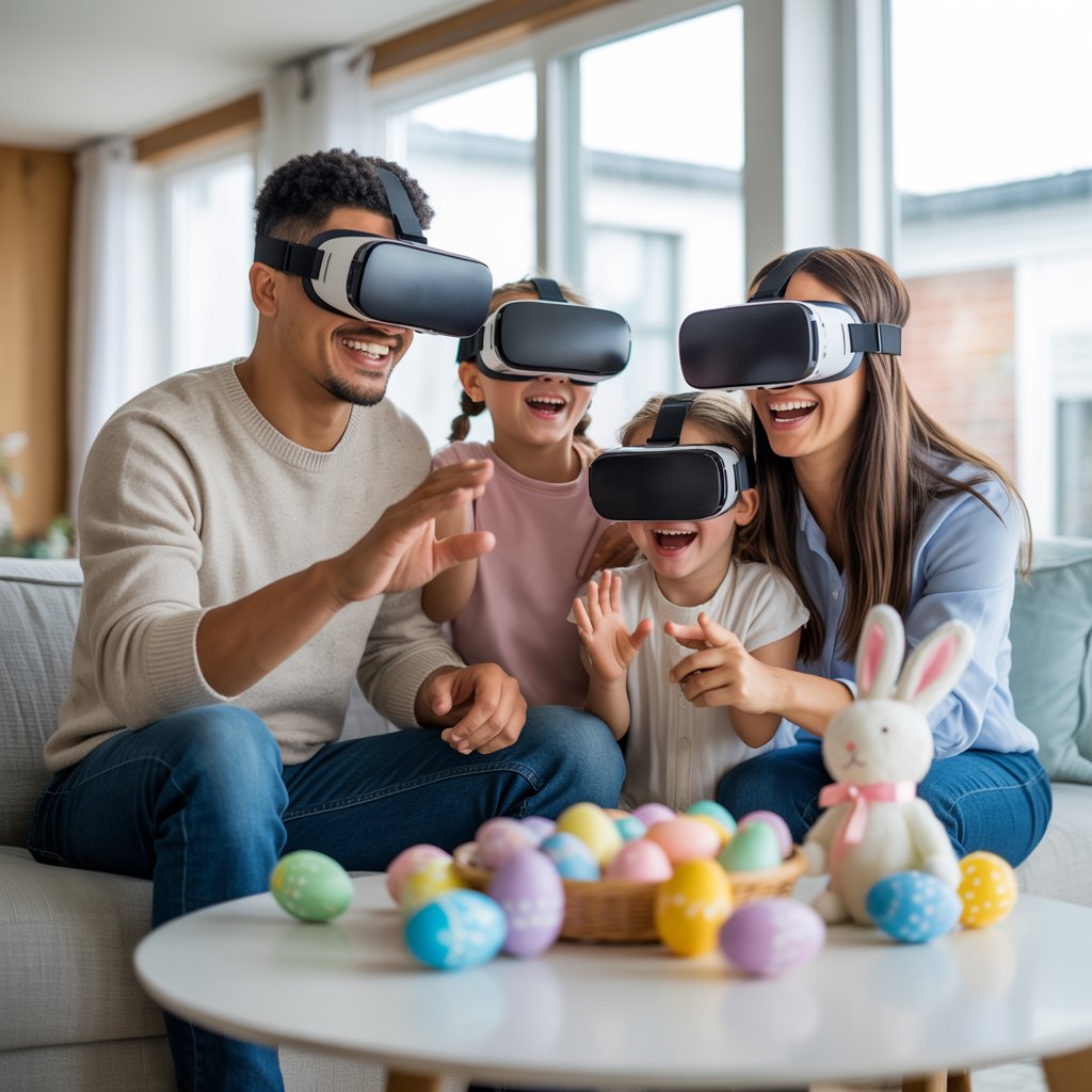 Rodzinna rozrywka VR w Katowicach - Wielkanoc w Gamerooms.pl